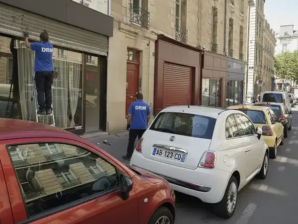 Déblocage de rideau métallique bloqué à Paris 16
