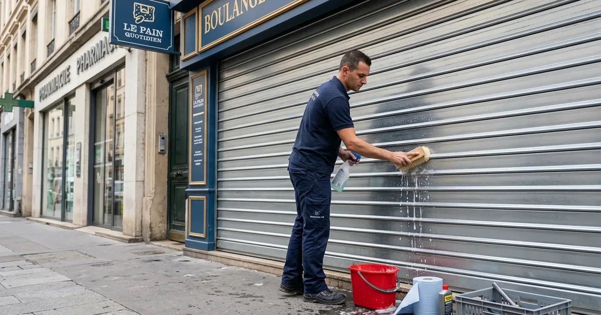 Entretien et maintenance de rideau métallique à Paris 16
